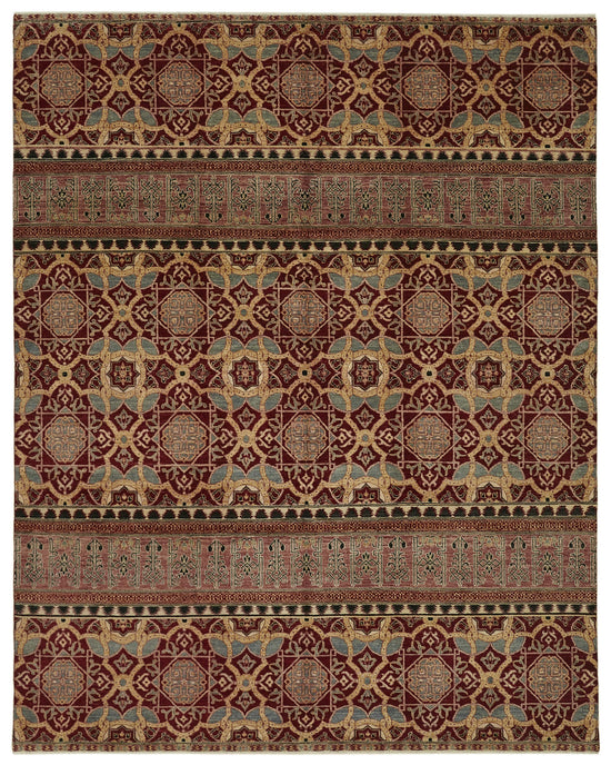 8x10 Red Oushak Rug - 41101