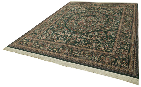 8x11 Green Oushak Rug - 41110
