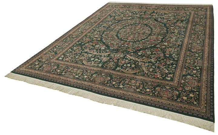 8x11 Green Oushak Rug - 41110