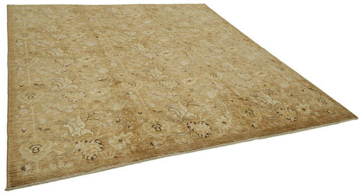 8x9 Beige Oushak Rug - 41112