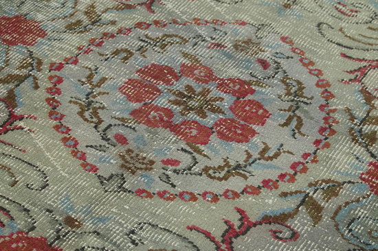 6x9 Blue Overdyed Rug - 41120