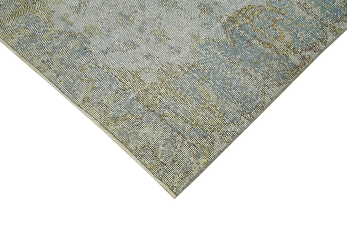 6x9 Blue Overdyed Rug - 41123
