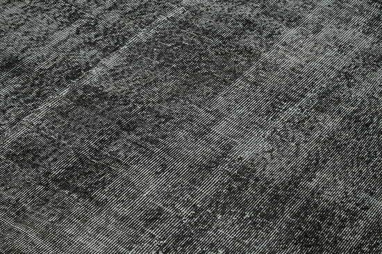 6x10 Black Overdyed Rug - 41124