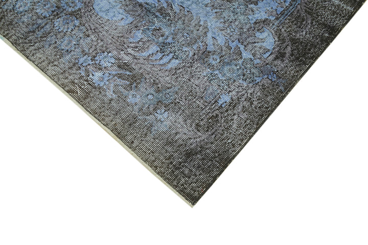 5x10 Blue Overdyed Rug - 41127