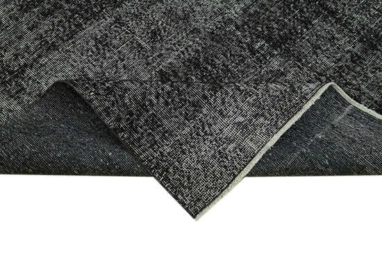 6x9 Black Overdyed Rug - 41140