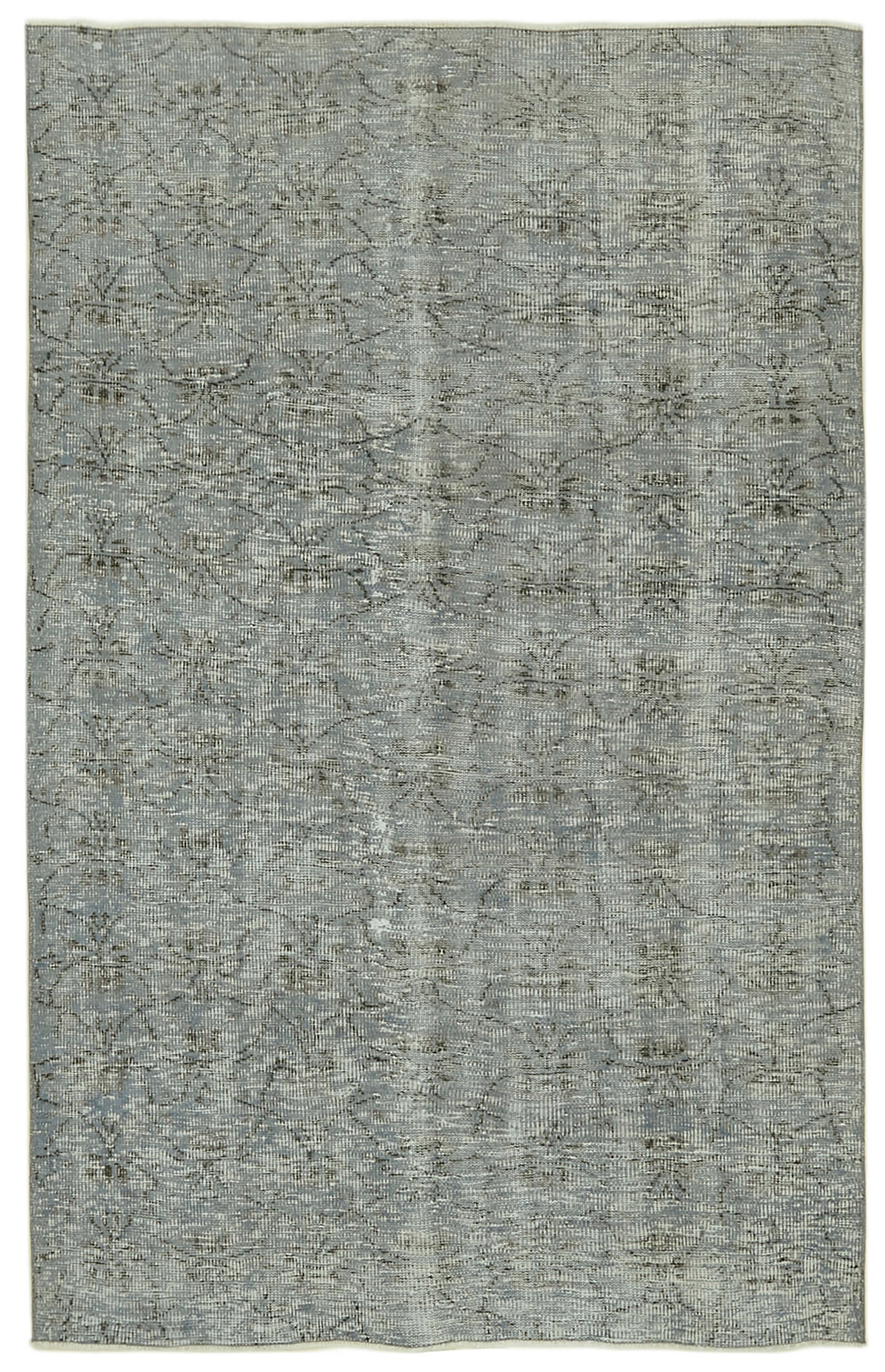 5x7 Blue Overdyed Rug - 41142