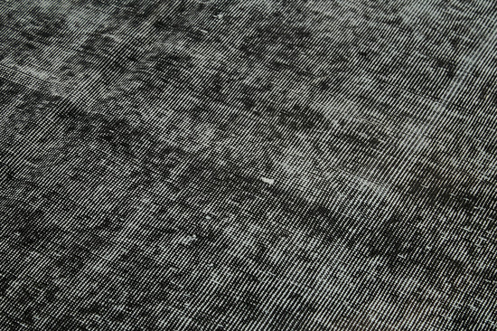7x10 Black Overdyed Rug - 41152