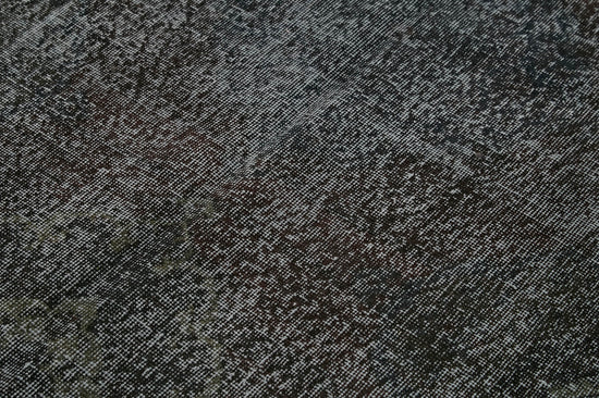 5x9 Black Overdyed Rug - 41165