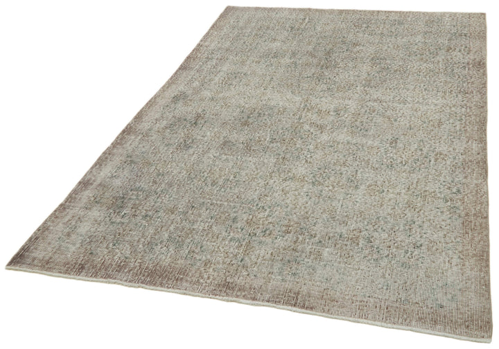 5x8 Blue Overdyed Rug - 41167