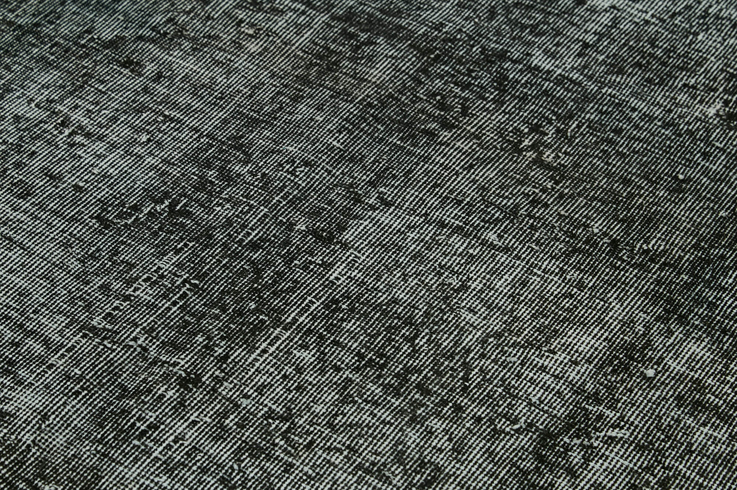 5x8 Black Overdyed Rug - 41174