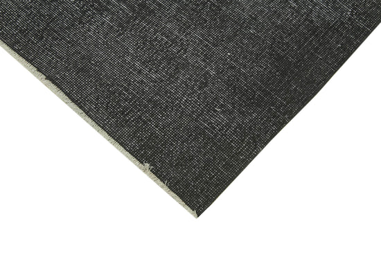 5x9 Black Overdyed Rug - 41184