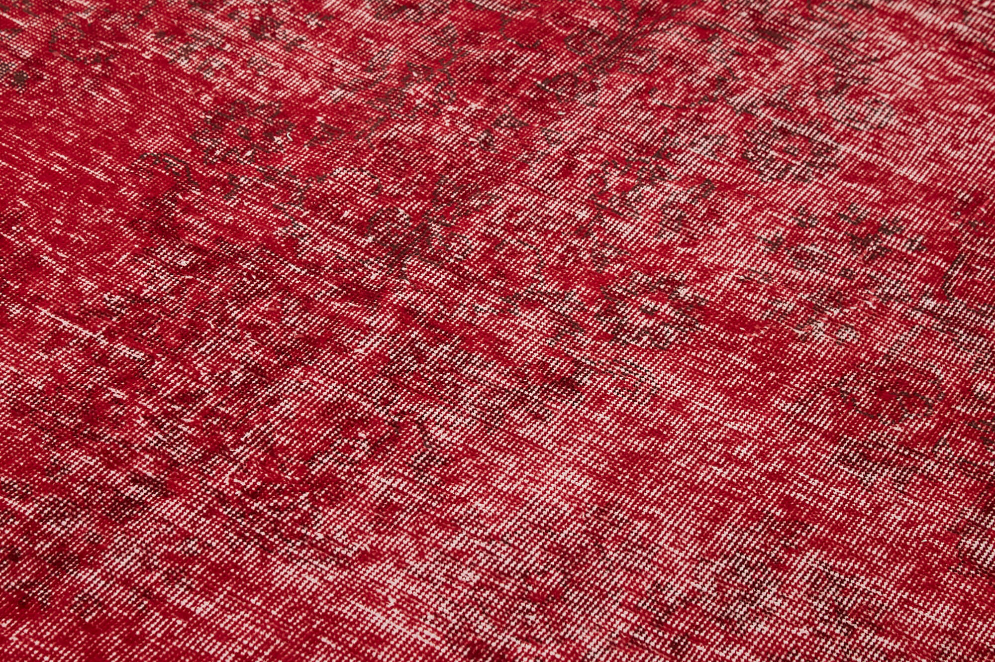 5x9 Red Overdyed Rug - 41187