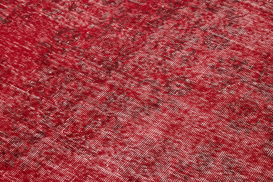 5x9 Red Overdyed Rug - 41187
