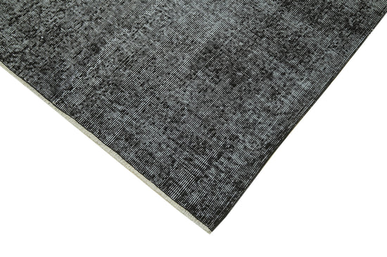 7x11 Black Overdyed Rug - 41198