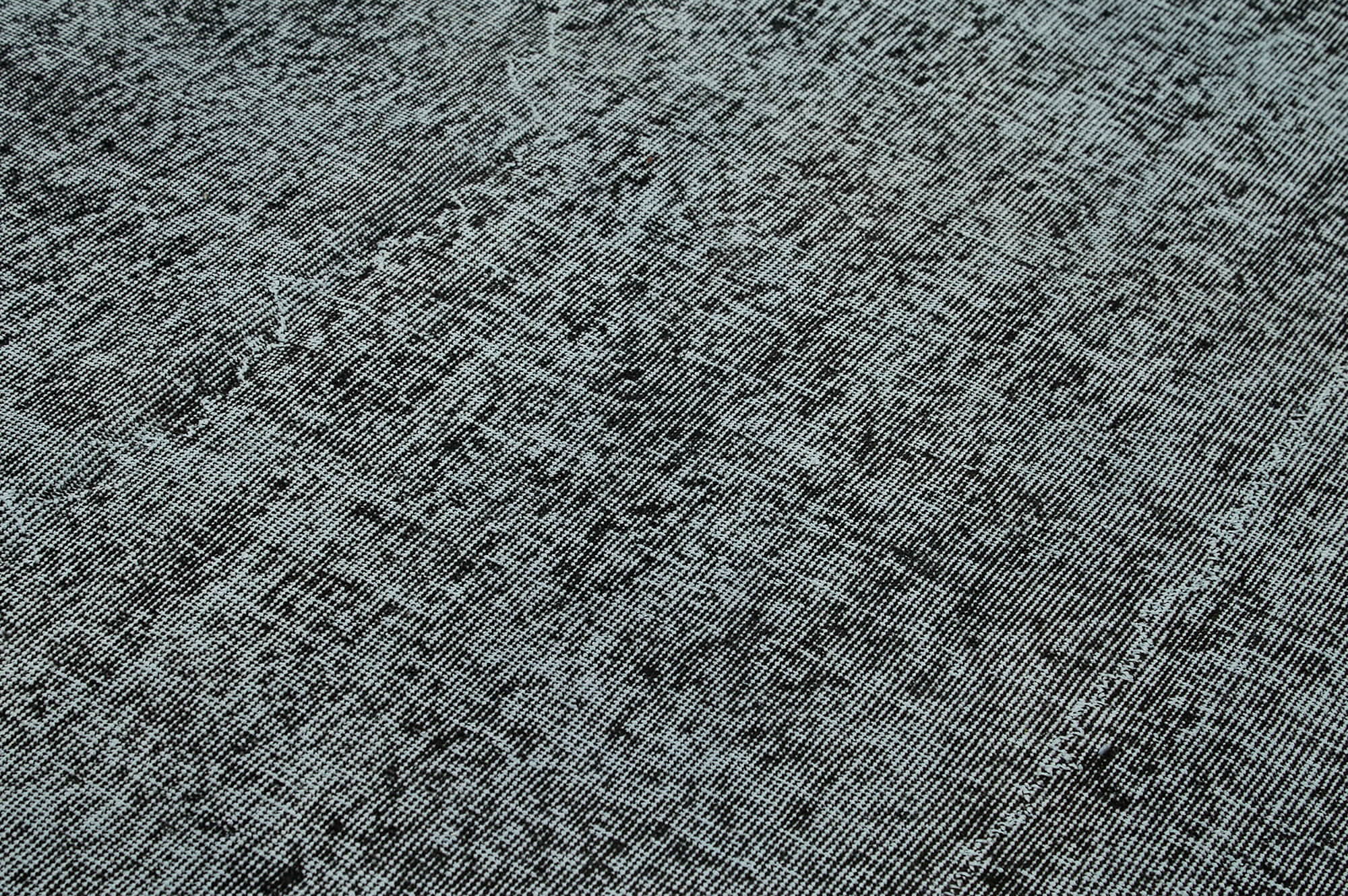 7x11 Black Overdyed Rug - 41198