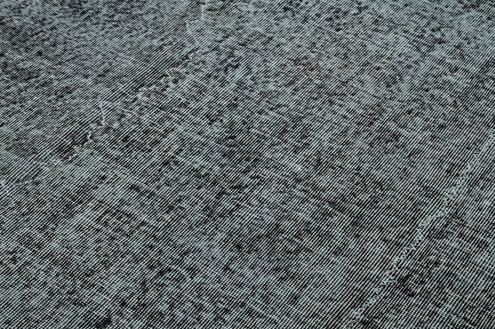 7x11 Black Overdyed Rug - 41198