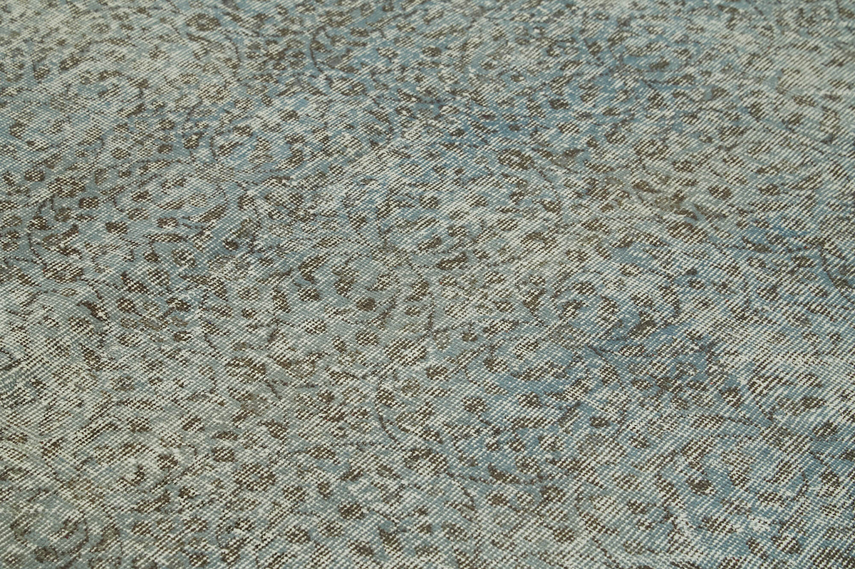 7x10 Blue Overdyed Rug - 41204