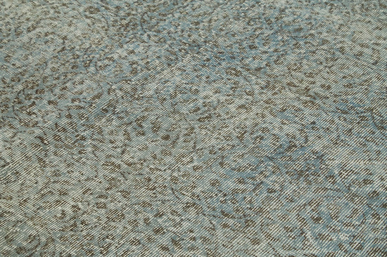 7x10 Blue Overdyed Rug - 41204