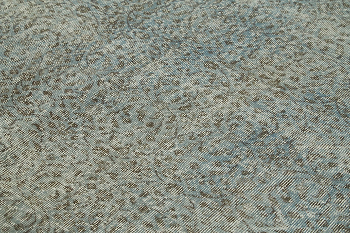 7x10 Blue Overdyed Rug - 41204