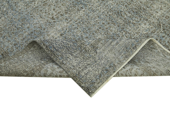 7x10 Blue Overdyed Rug - 41204