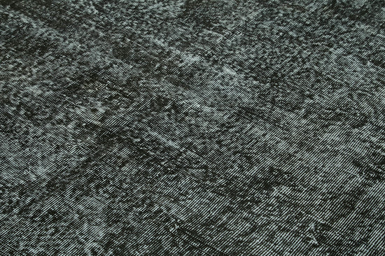 7x10 Black Overdyed Rug - 41206