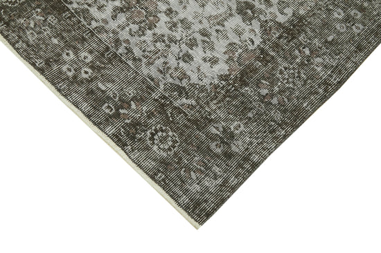 5x9 Grey Overdyed Rug - 41225