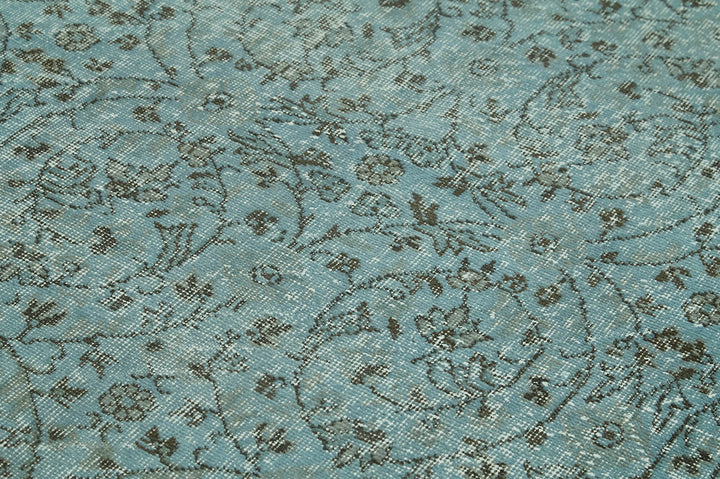 6x10 Blue Overdyed Rug - 41233