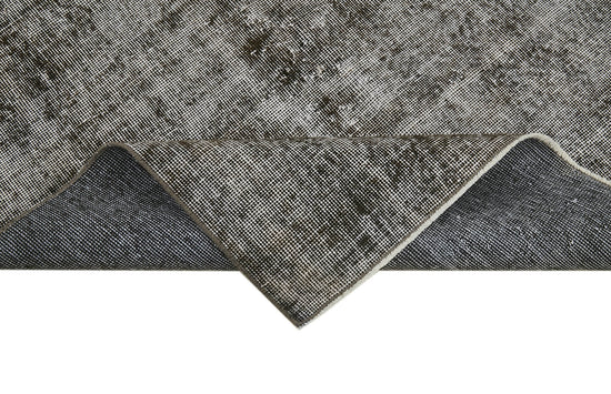 4x7 Black Overdyed Rug - 41241