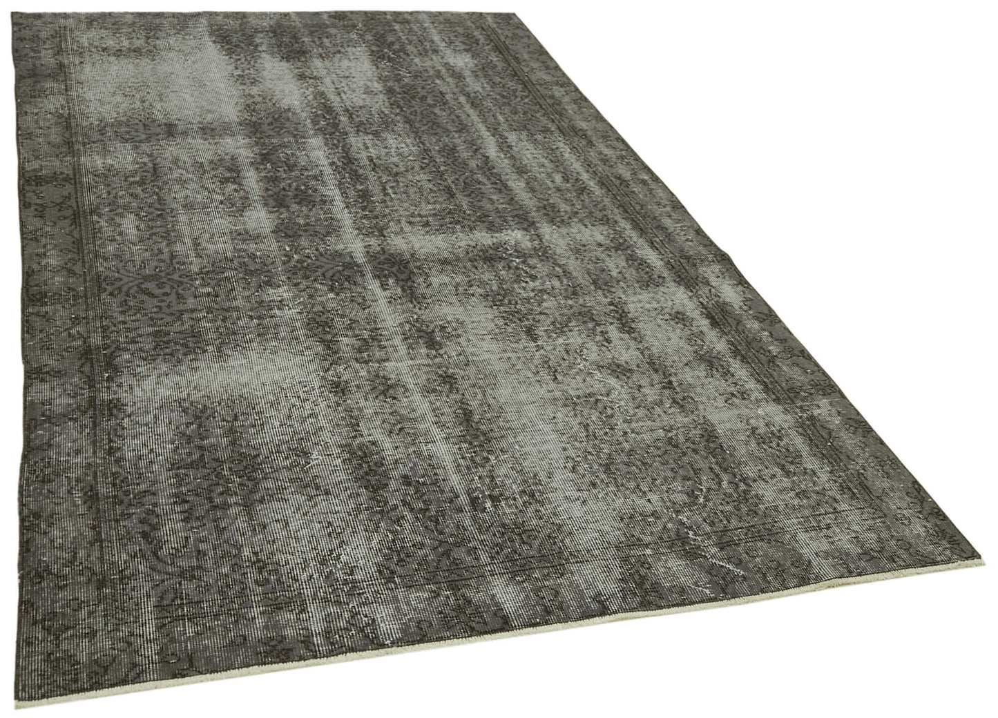 5x8 Grey Overdyed Rug - 41268