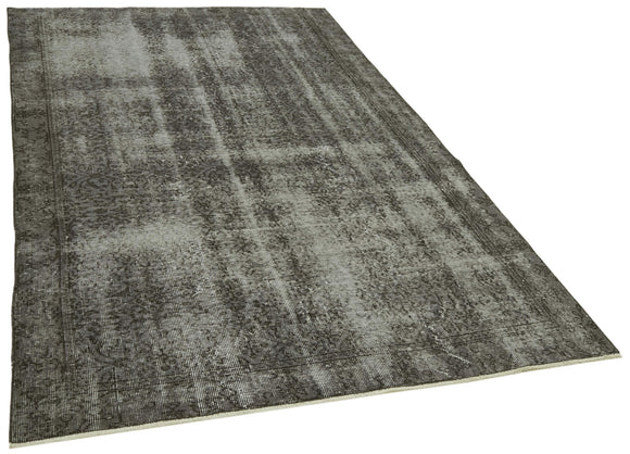5x8 Grey Overdyed Rug - 41268