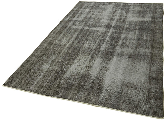 5x8 Grey Overdyed Rug - 41268