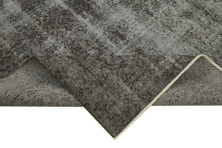 5x8 Grey Overdyed Rug - 41268