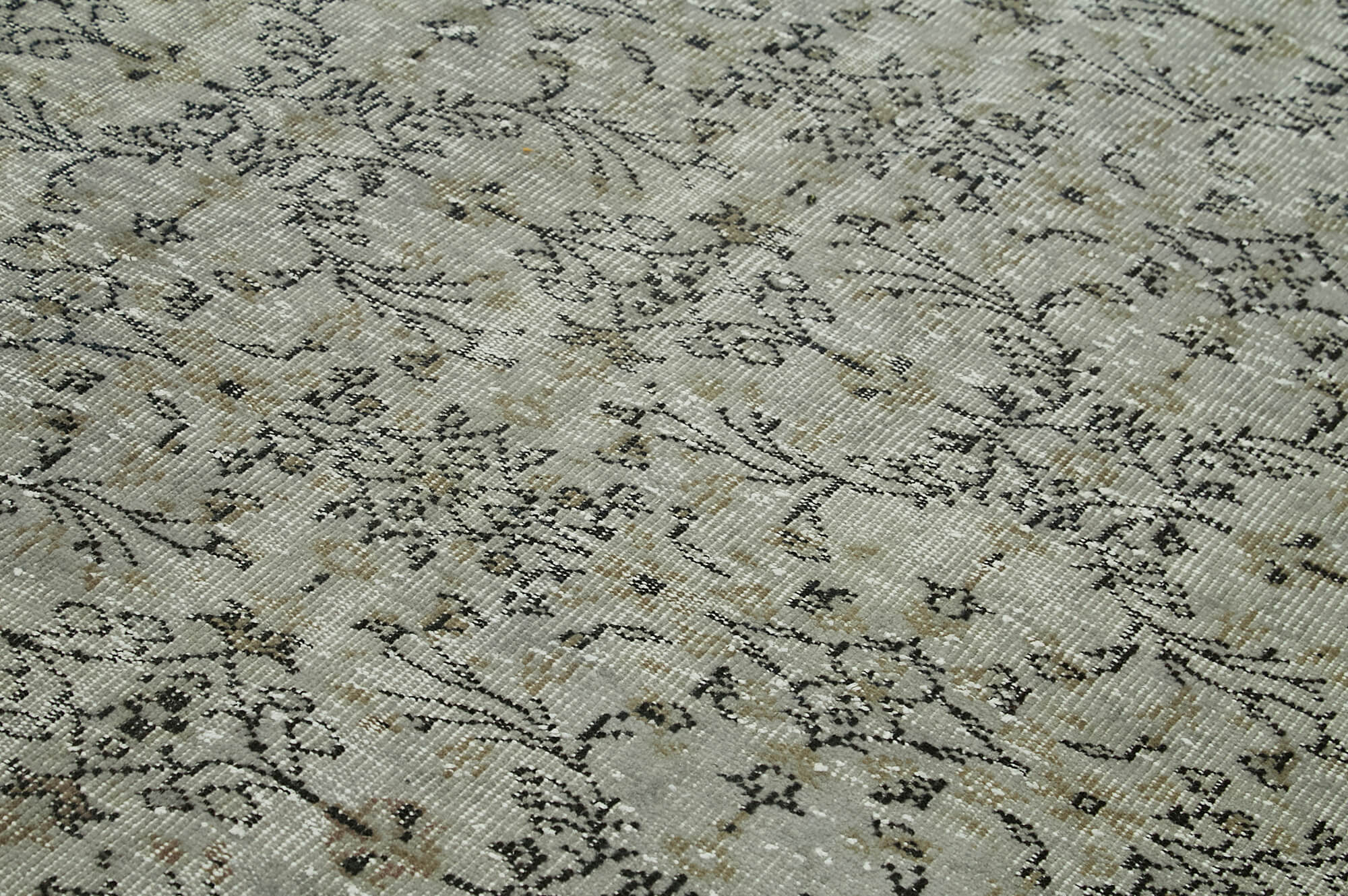 6x9 Grey Overdyed Rug - 41274