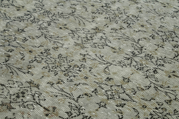 6x9 Grey Overdyed Rug - 41274