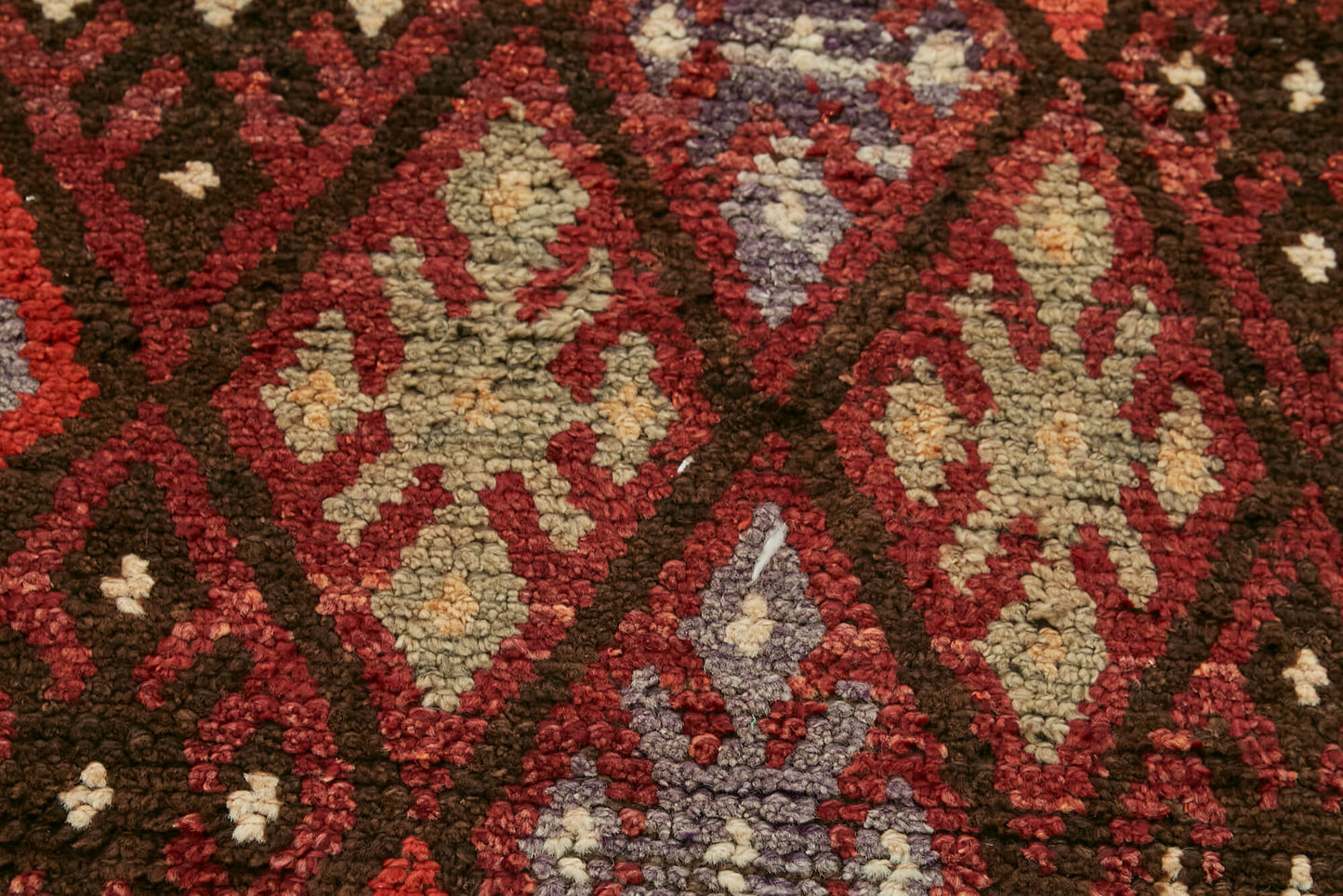 3x12 Red Boho Runner Rugs - 41354