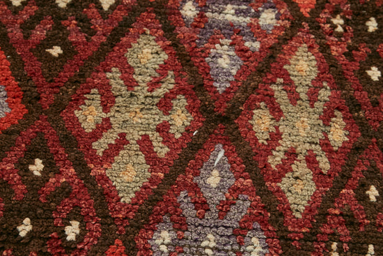 3x12 Red Boho Runner Rugs - 41354