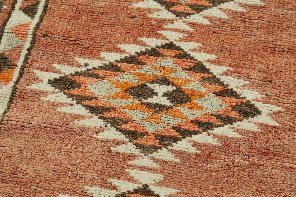 3x12 Red Boho Runner Rugs - 41357