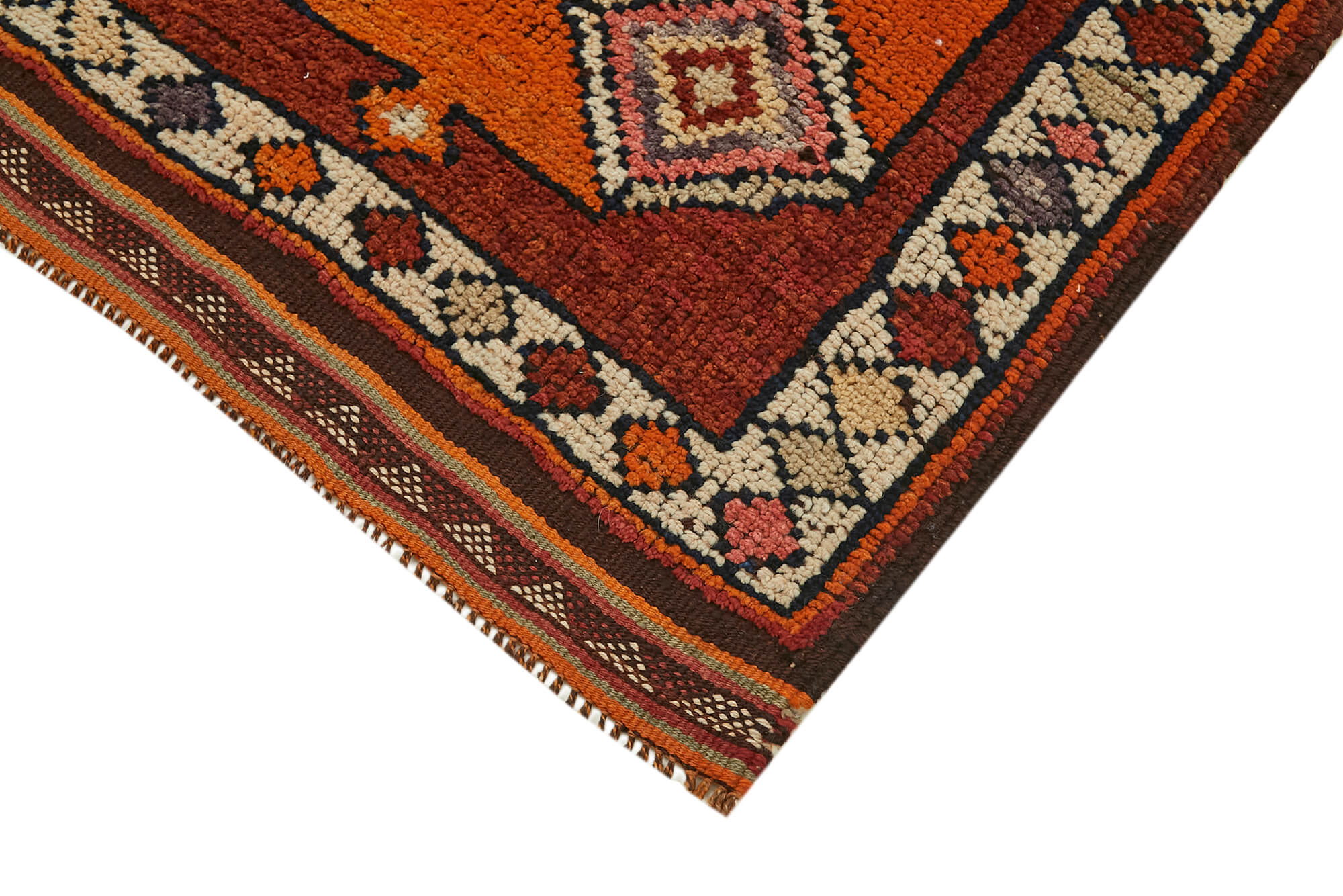 3x12 Red Boho Runner Rugs - 41378