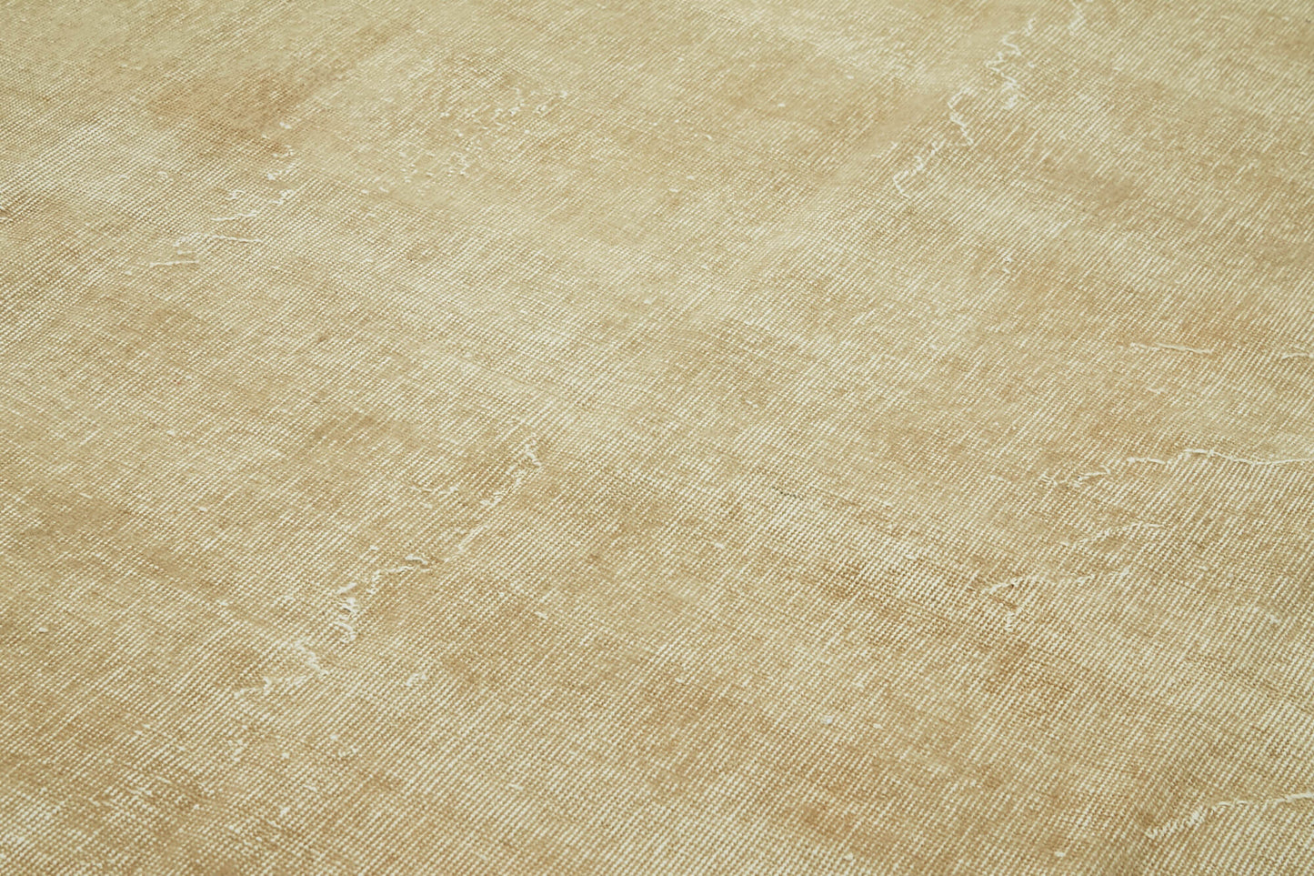 7x10 Beige Turkish Vintage Area Rug - 41406