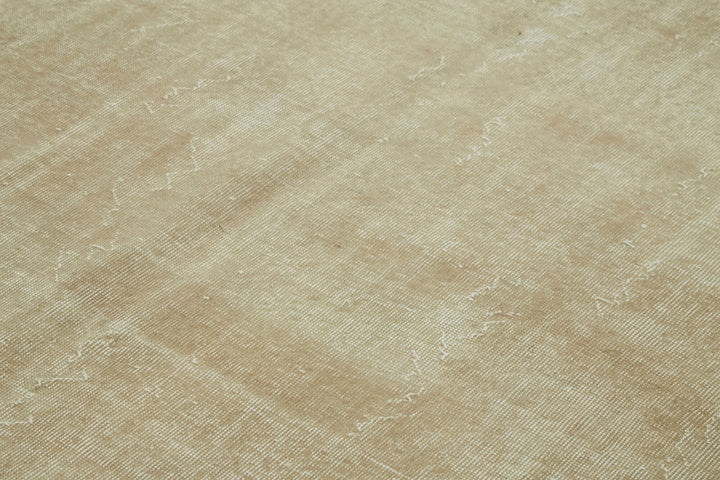 6x10 Beige Turkish Vintage Area Rug - 41474