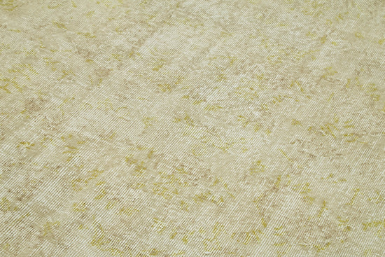 6x10 Beige Turkish Vintage Area Rug - 41500