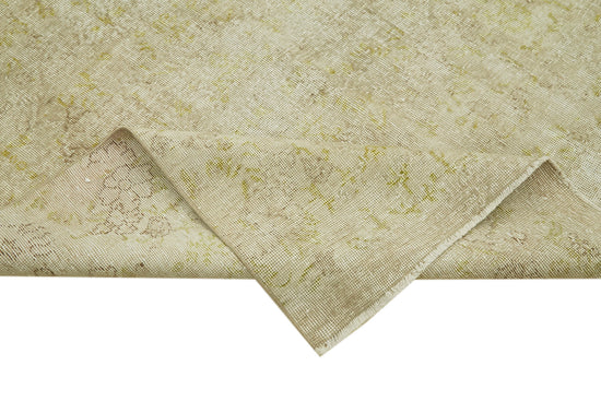 6x10 Beige Turkish Vintage Area Rug - 41500