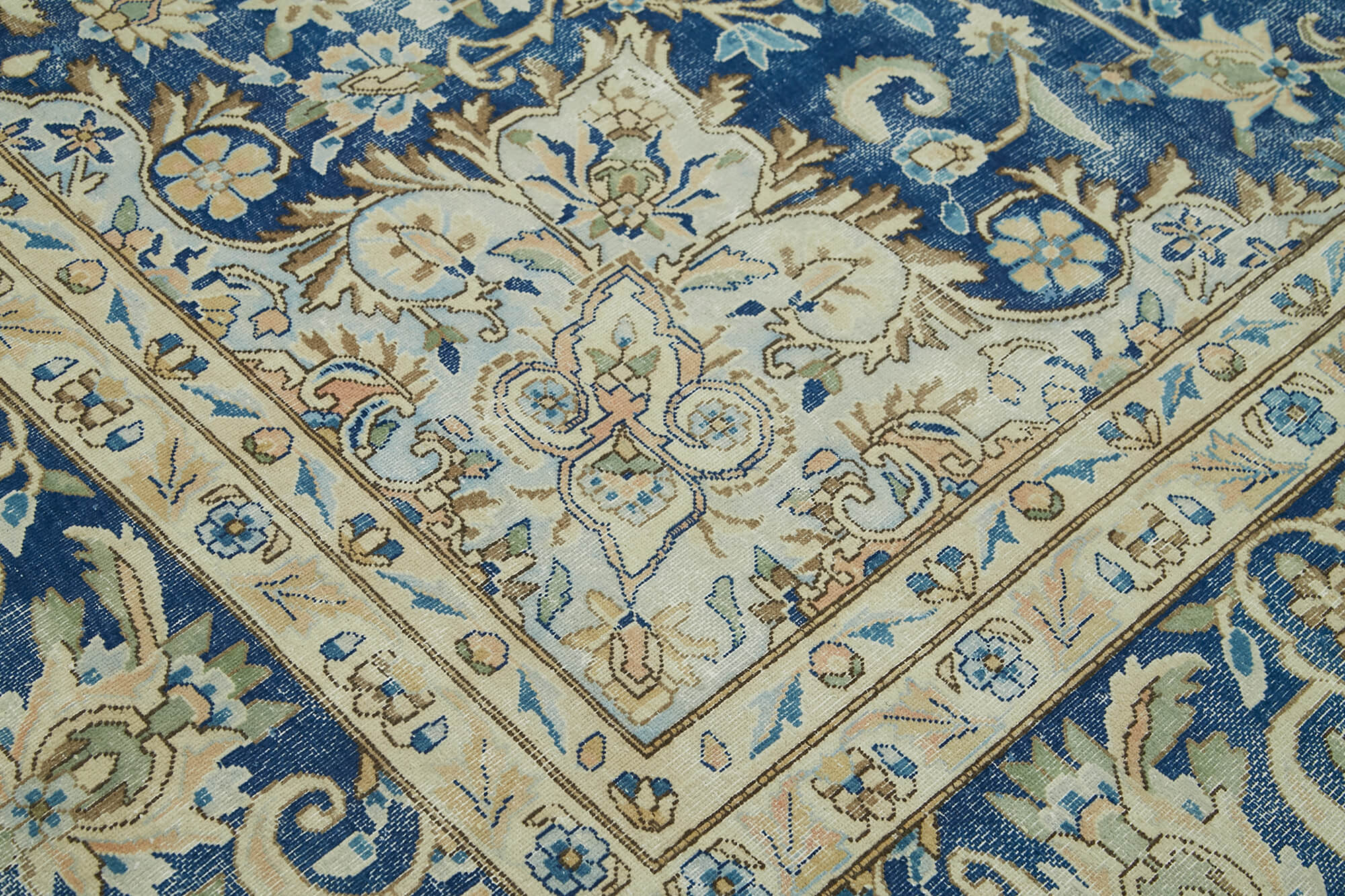 9x13 Beige Vintage Large Area Rug - 41854