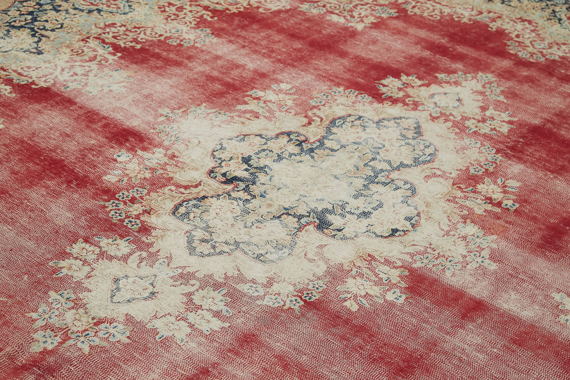 10x13 Beige Vintage Large Area Rug - 41856