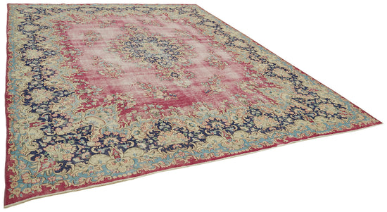 10x13 Beige Vintage Large Area Rug - 41857