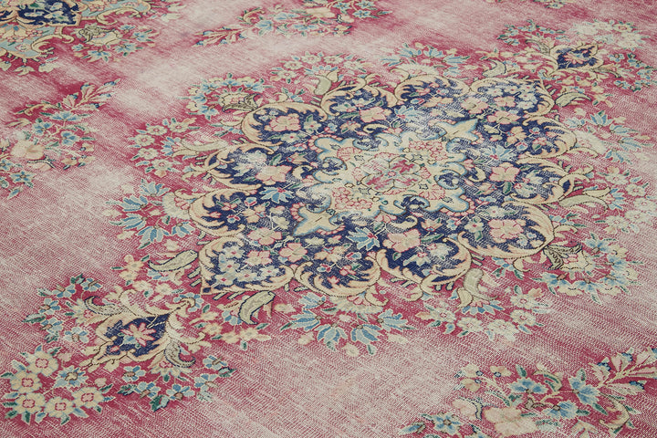 10x13 Beige Vintage Large Area Rug - 41857