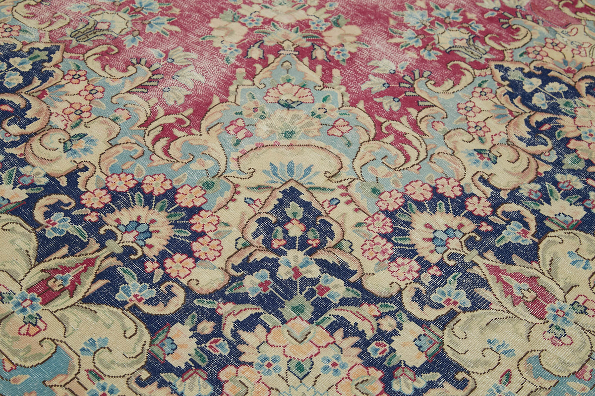 10x13 Beige Vintage Large Area Rug - 41857