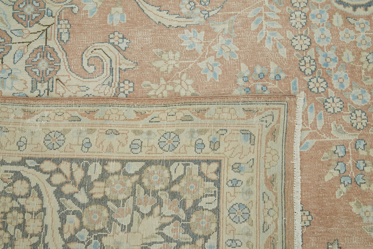 9x13 Beige Vintage Large Area Rug - 41858