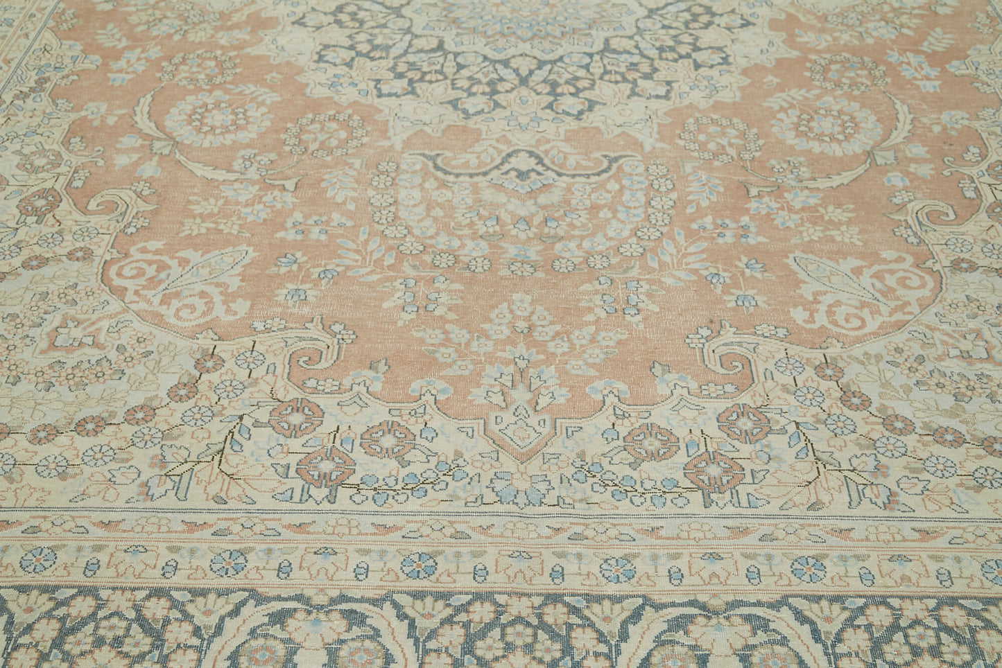 9x13 Beige Vintage Large Area Rug - 41858