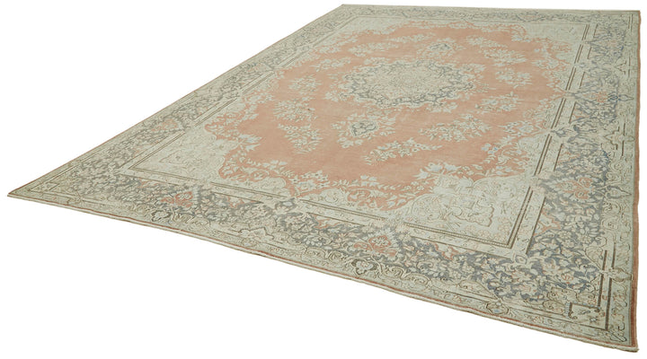 10x14 Beige Vintage Large Area Rug - 41861